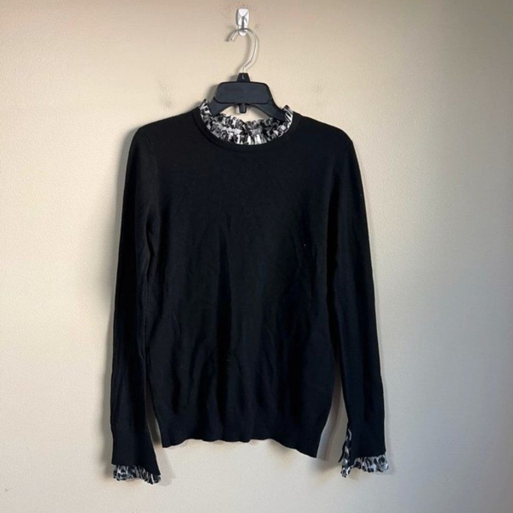 Vila Milano medium black long‎ sleeve top